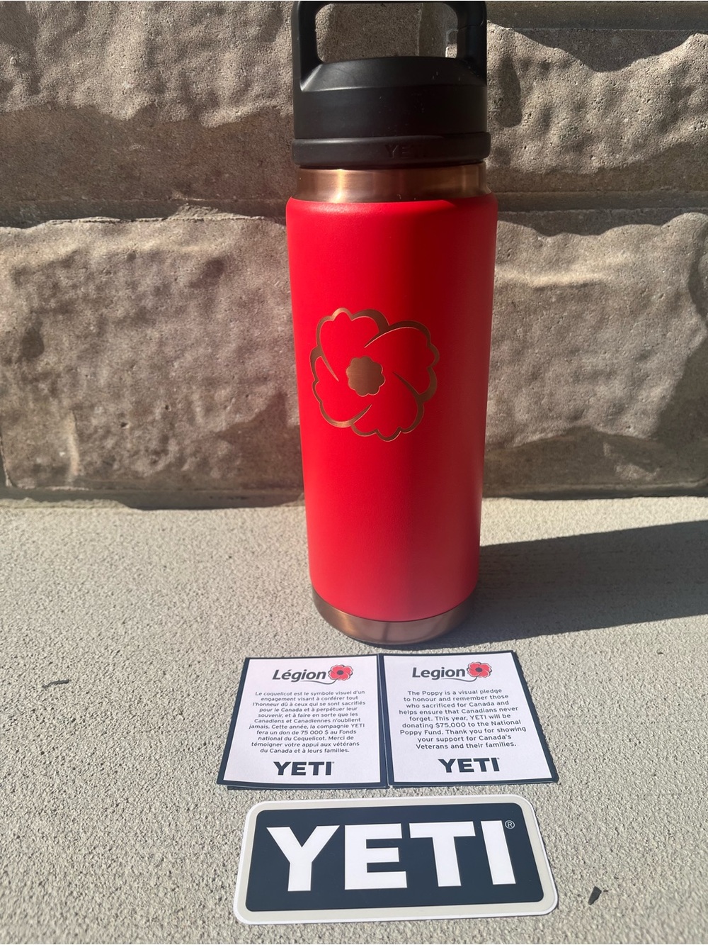 Limited Edition Yeti Poppy collab